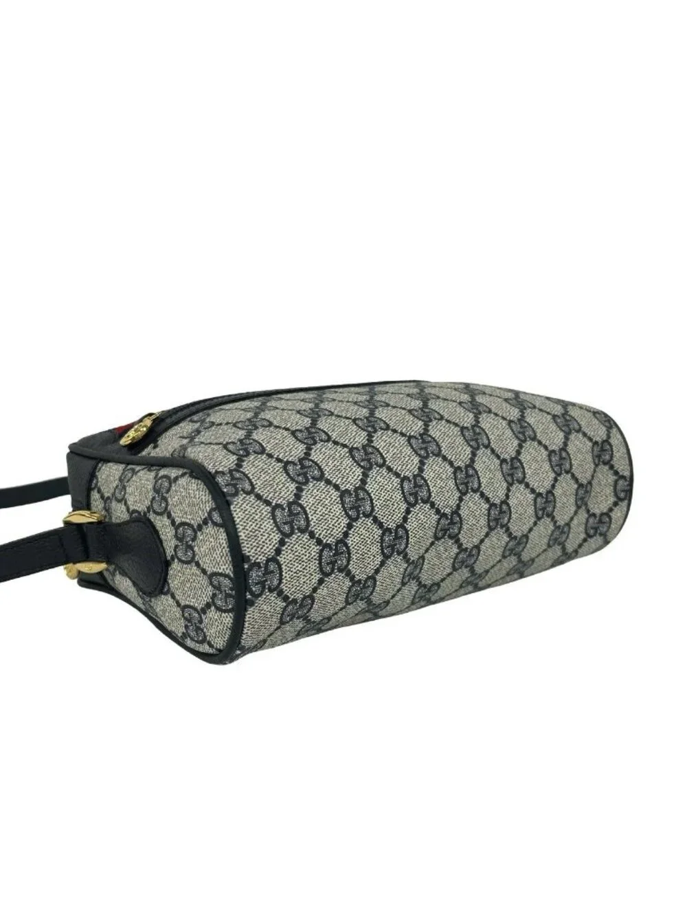 Gucci Vintage Sherry Line GG Logo Pattern Leather Mini Shoulder Bag Pochette